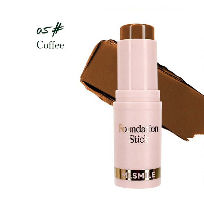 Full Coverage Stick Foundation – Matte Oil-Control Concealer
