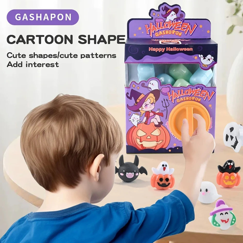 Halloween Mini Claw Machine Toy for Kids – 6 Surprise Blind Box