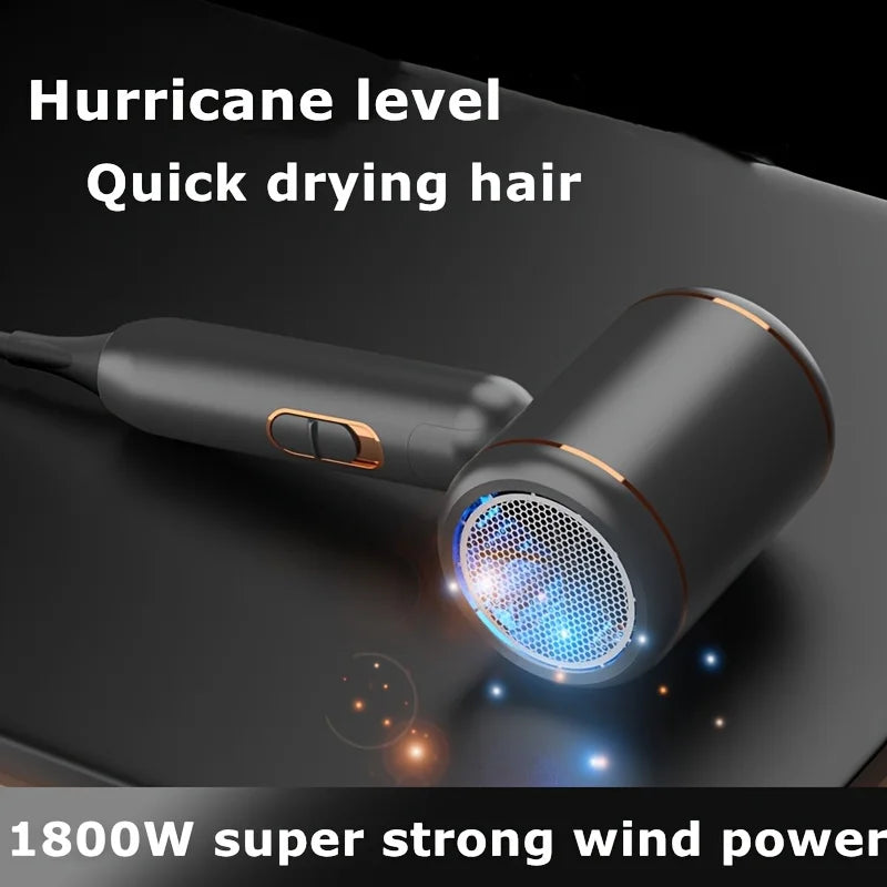 High-Speed Hair Dryer with Blow Nozzle, Intelligent Temperature Control, Low Noise, Negative Ion Hair Dryer, Suitable for Home and Travel Use Peaceful Pleasures Health and Wellness