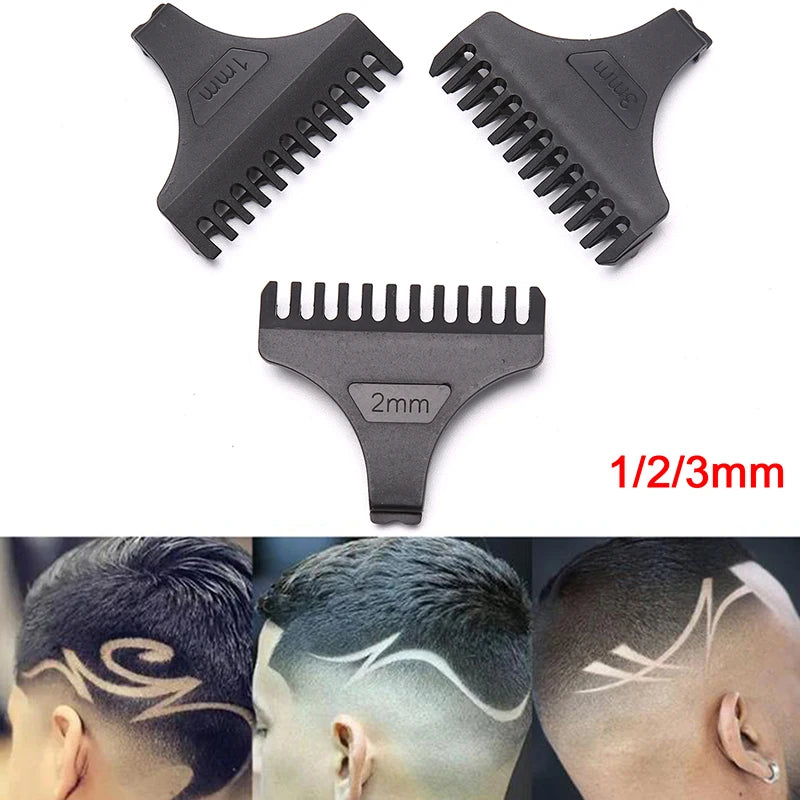 Universal Hair Clipper Guard Combs 1/2/3mm – 3-Piece Set