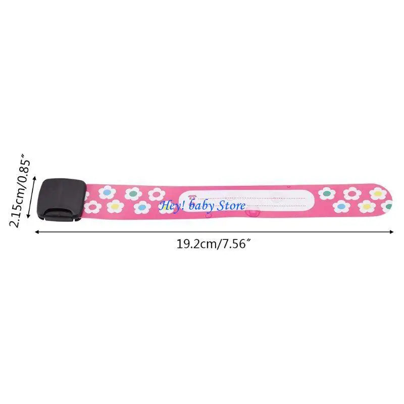 Kids Anti-Lost ID Wristbands – 8 Pack Safety Bracelets