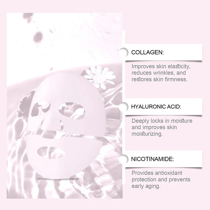 Pink Bio Collagen Hydrogel Face Mask – Salmon PDRN & Hyaluronic