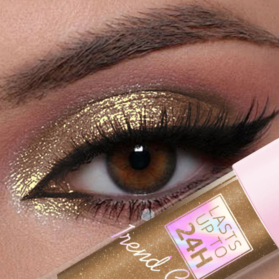 MCD Metallic Glitter Liquid Eyeshadow – Waterproof, 8 Shades