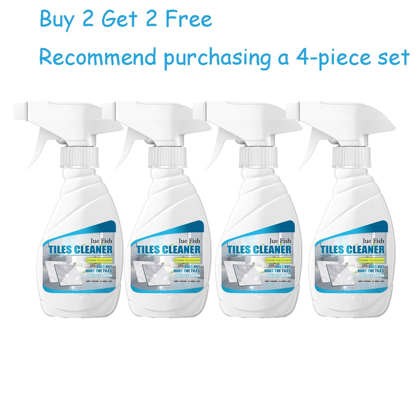Heavy Duty Marble & Tile Cleaner Spray 100ml – Streak-Free