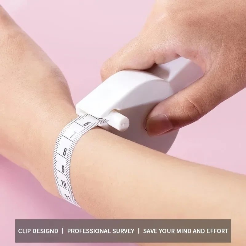 Portable Fitness Telescopic Health Tape Measure Handle Torch Y-shaped