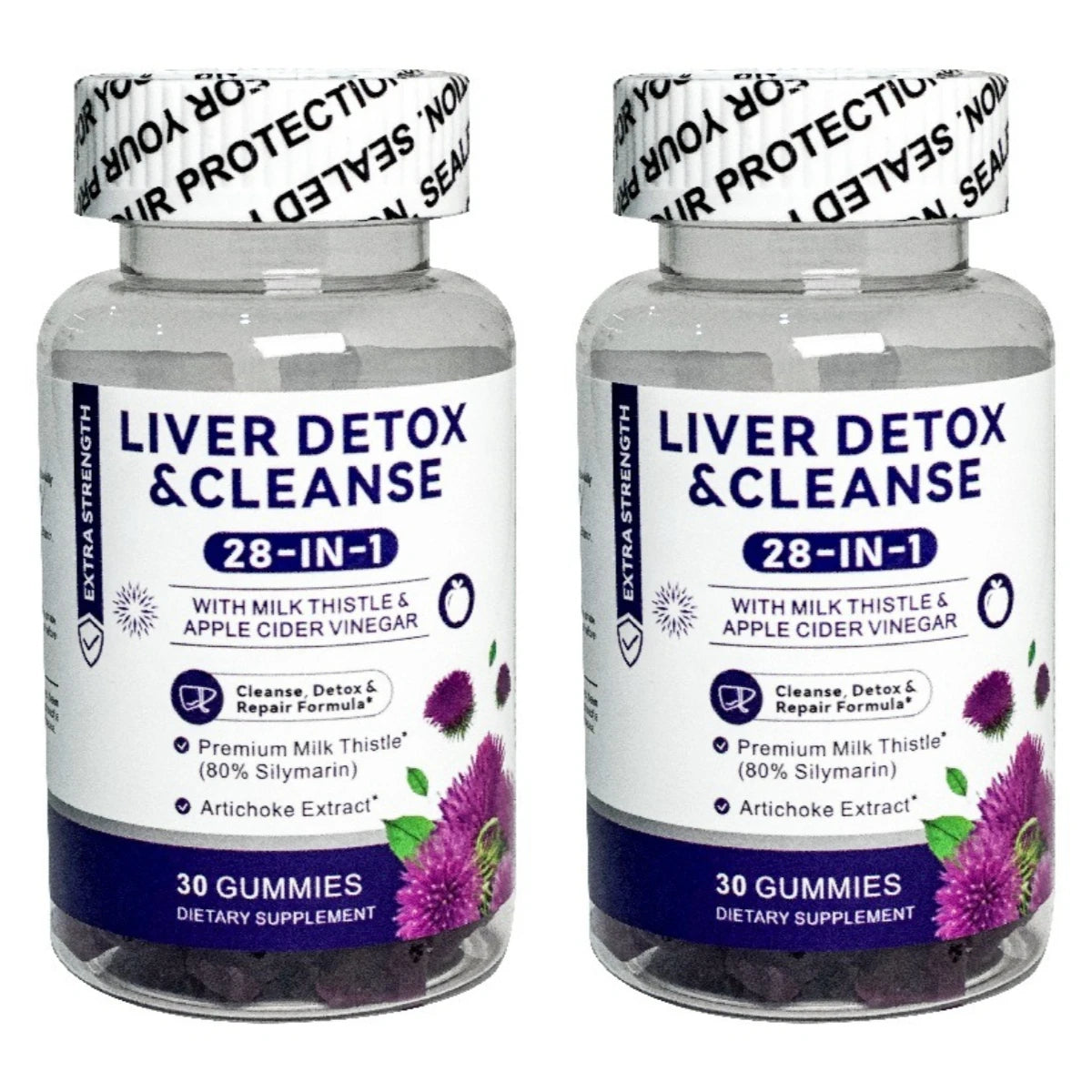 Milk Thistle Gummies – Artichoke & Glutathione Liver Support