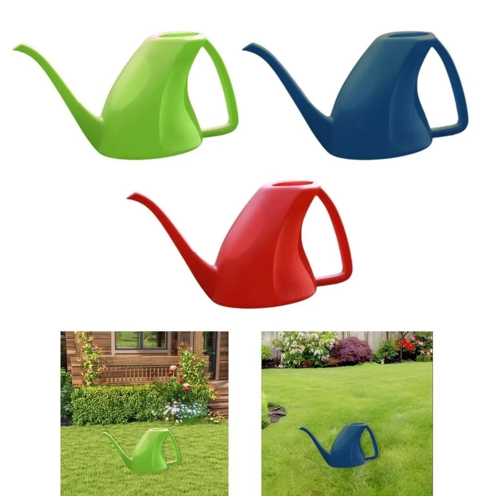 1.8L Long Spout Watering Can – Ergonomic Lightweight Garden Pot