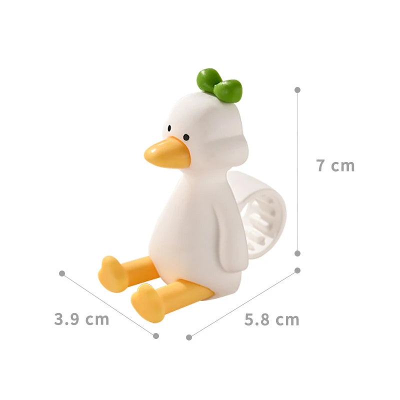 New Bear Duck Punch-free Door Anti-collision Pad Room Bathroom Door Handle Silicone Silent Protection Pad Door Handle Cover Peaceful Pleasures Health and Wellness A4