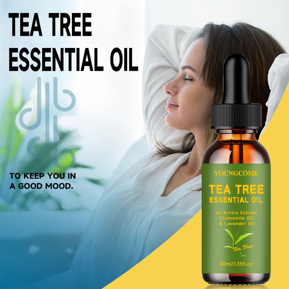 Tea Tree Essential Oil – Skin, Scalp, Nails & Aromatherapy Essential Oil Peaceful Pleasures Health and Wellness