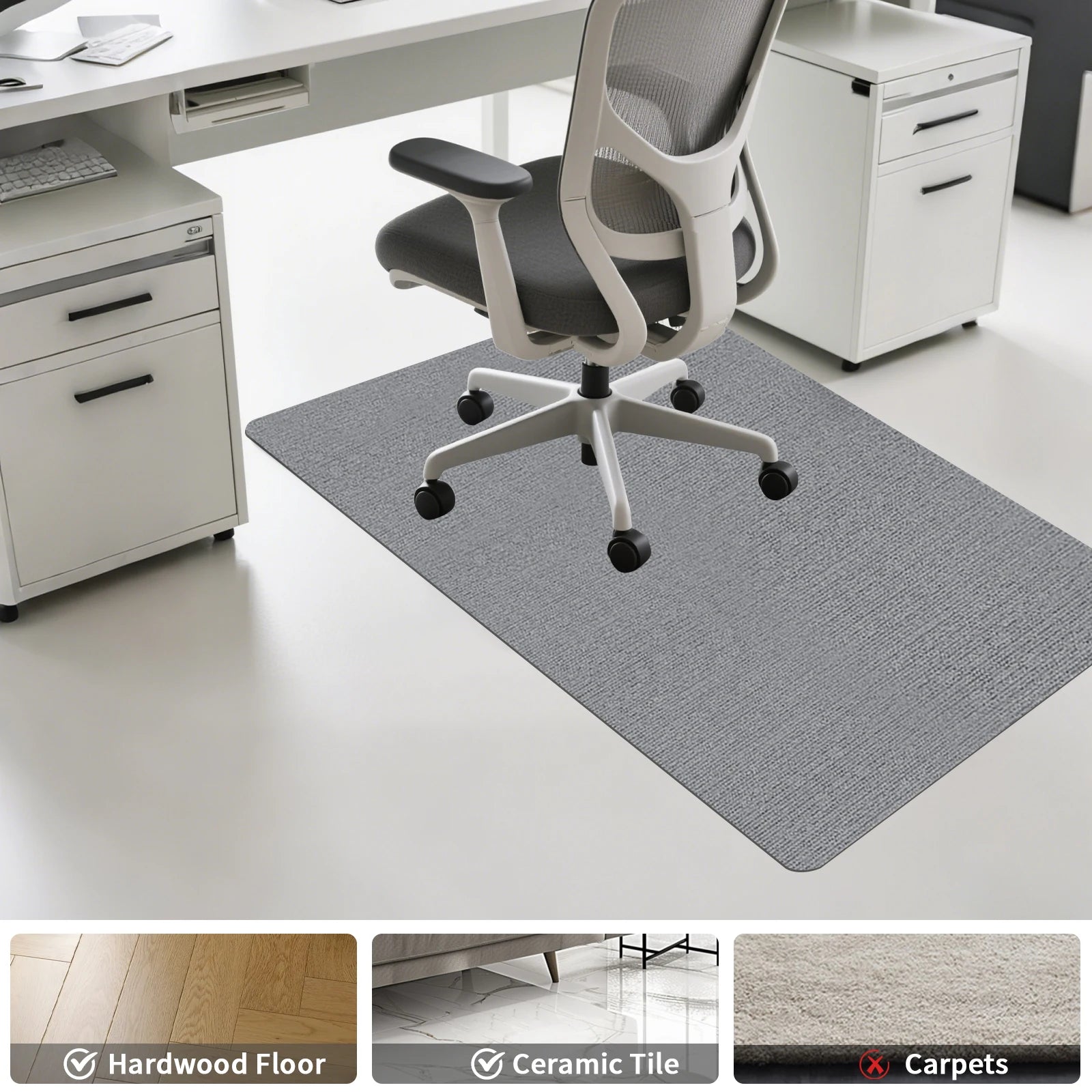 90x120cm Office Rolling Chair Mat Computer Gaming Chair Mat Colors Bedroom Living Room Office Swivel Chair Carpet Peaceful Pleasures Health and Wellness