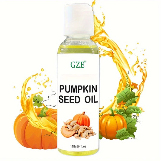 GZE Organic Pumpkin Seed Carrier Oil Cold Pressed 118ml Carrier Oil Peaceful Pleasures Health and Wellness