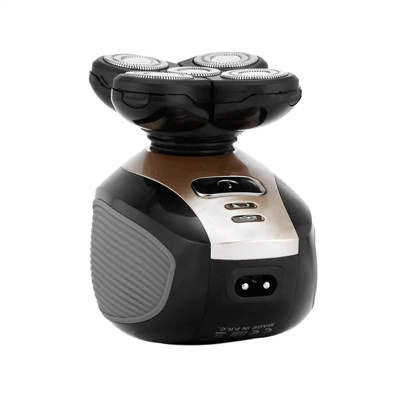 New Five Head Household Electric Hair Clipper, Bald Head, USB Charging, Large Capacity, Suitable for Facial Shaving Peaceful Pleasures Health and Wellness