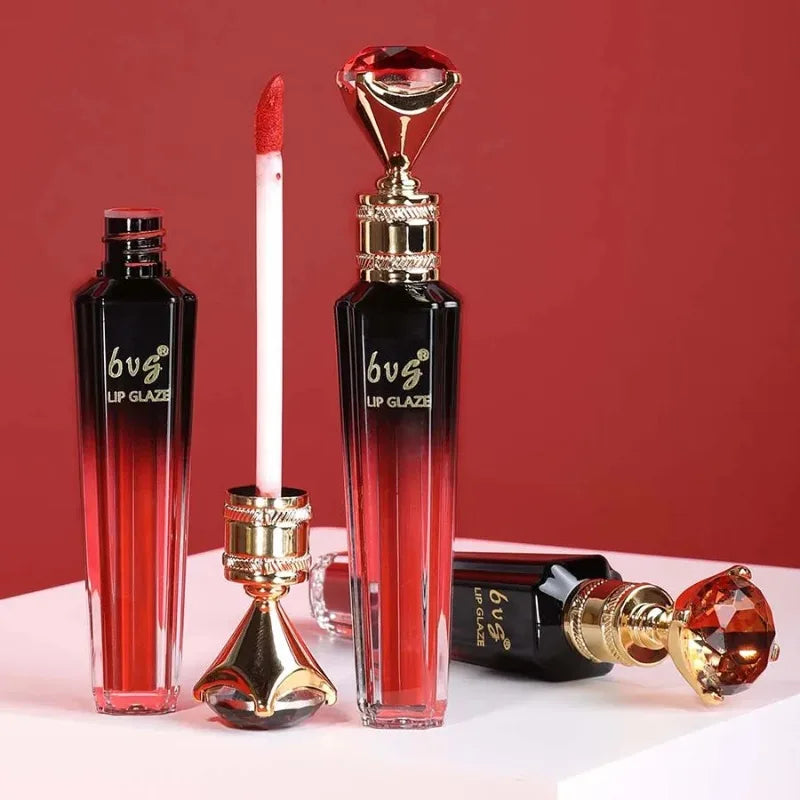 Lip Gloss Durable Moisturizing Waterproof Non-fading Non-stick Cup Color Durable Velvet Matte Lip Gloss Cosmetics For Women Peaceful Pleasures Health and Wellness