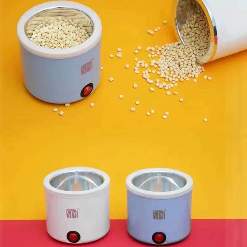 Mini Versatile Wax Melting Heater, Portable Small Wax Warmer Machine for Underarm Hair Removal Beauty Care Tool Peaceful Pleasures Health and Wellness