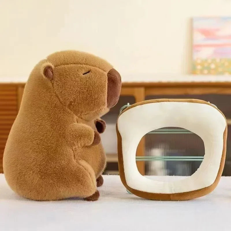 Kawaii Capybara Plush Doll – Giant Stuffed Animal Kids Gift