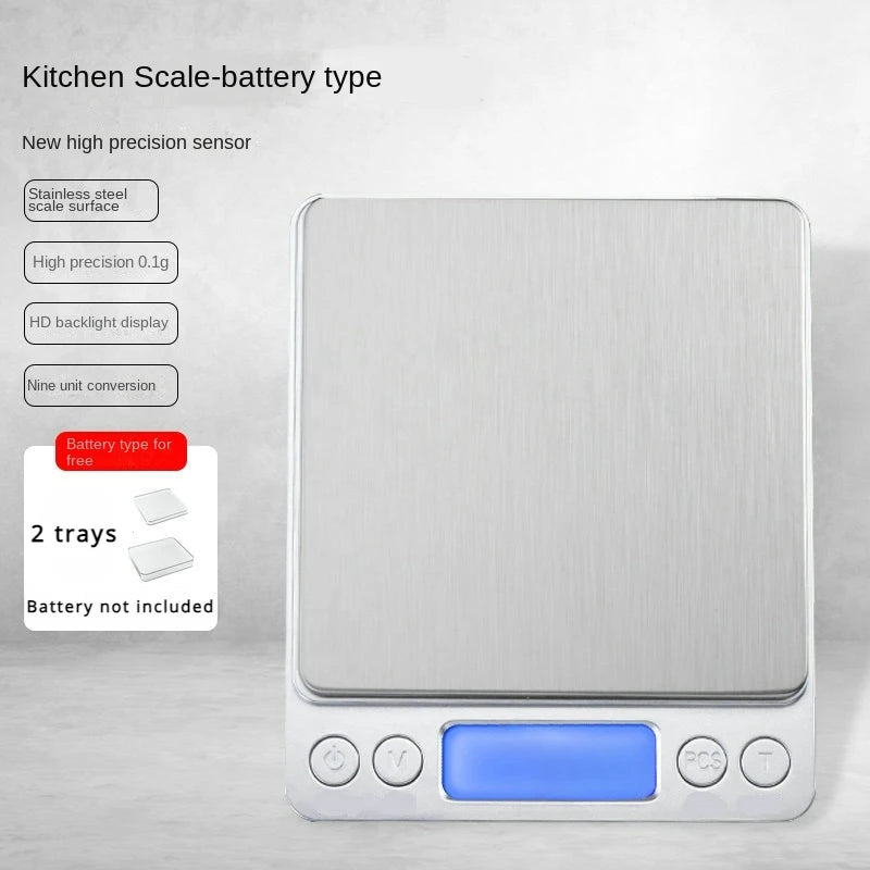 Digital Precision Scale 3000g/0.1g – Kitchen & Jewelry