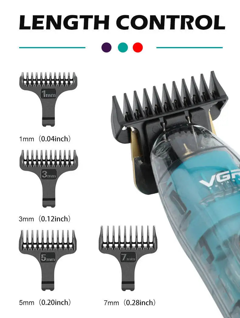 VGR V-961 IPX7 Waterproof Cordless Hair Clipper & Beard Trimmer