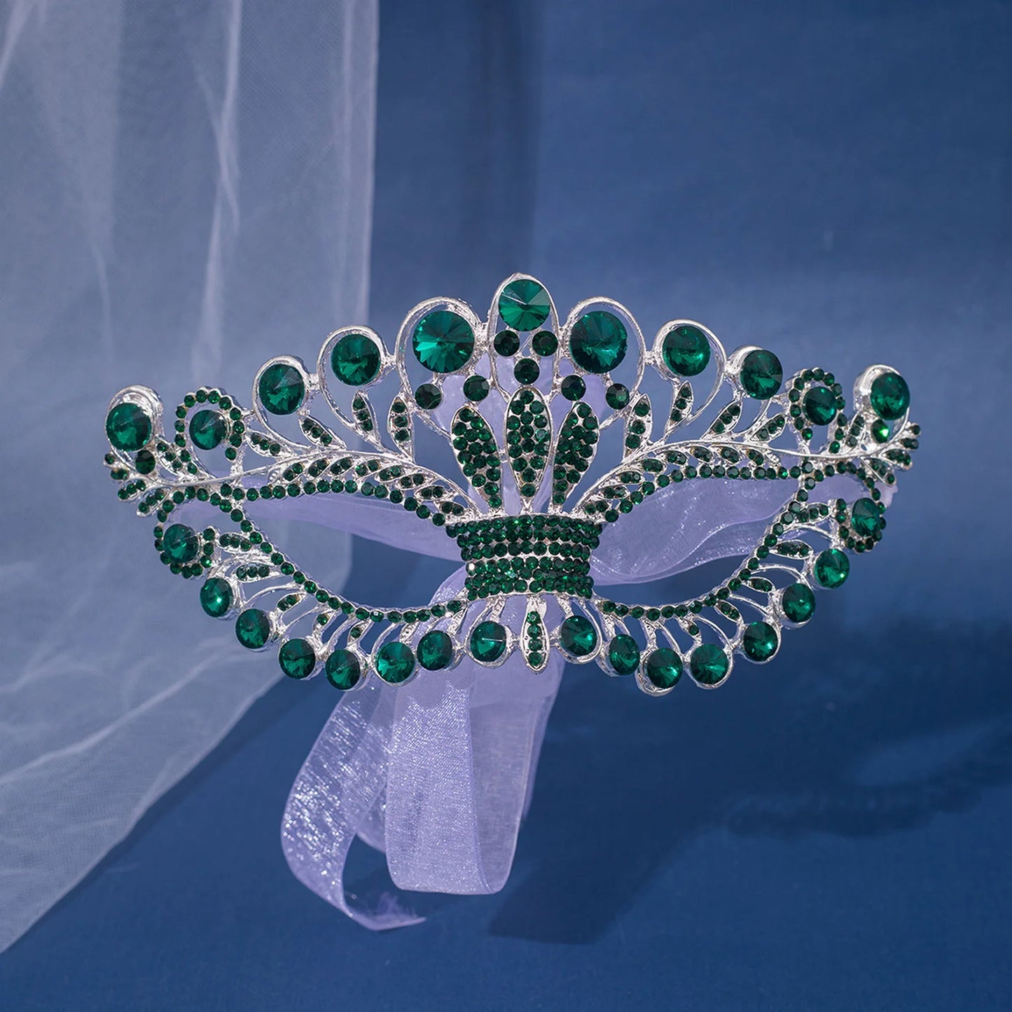 Women Crystal Masquerade Mask Rhinestone Fancy Mask Evening Party Mask for Masquerade Ball Banquet Cosplay Peaceful Pleasures Health and Wellness 2