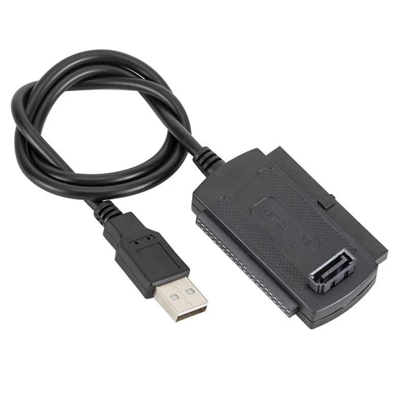USB 2.0 to IDE Adapter Cable – 2.5" & 3.5" Hard Drive Converter