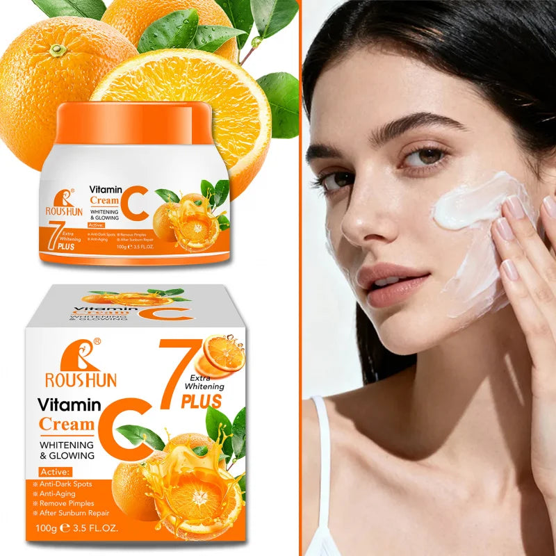 Vitamin C Facial Cream Moisturizing Facial Hydration Available for Men and Women in All Seasons, Daily Skin Care Peaceful Pleasures Health and Wellness