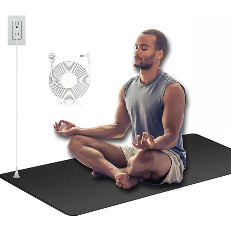 VamsLuna Leather Grounding Mat – Earthing Pad for Sleep & Wellness