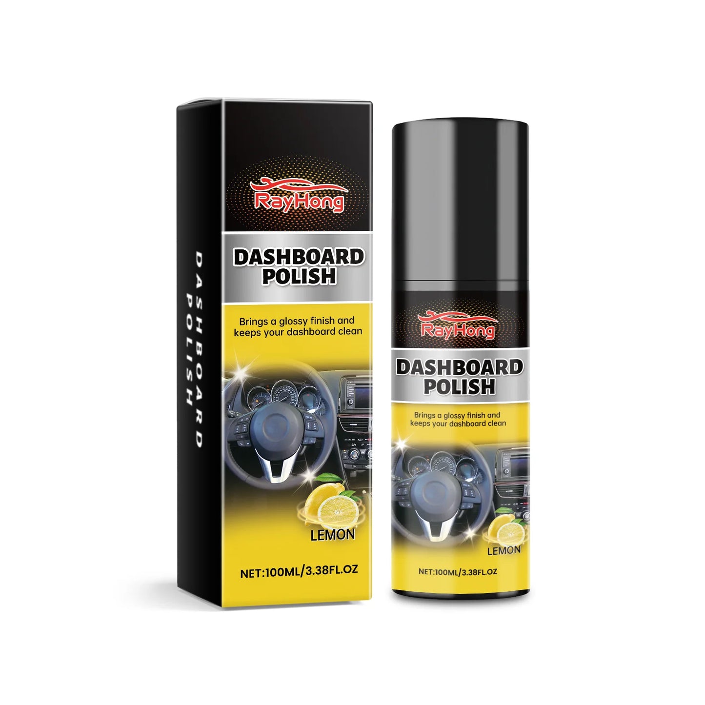 RAYHONG 100G Dashboard Polish – Remove Stains & Restore Shine