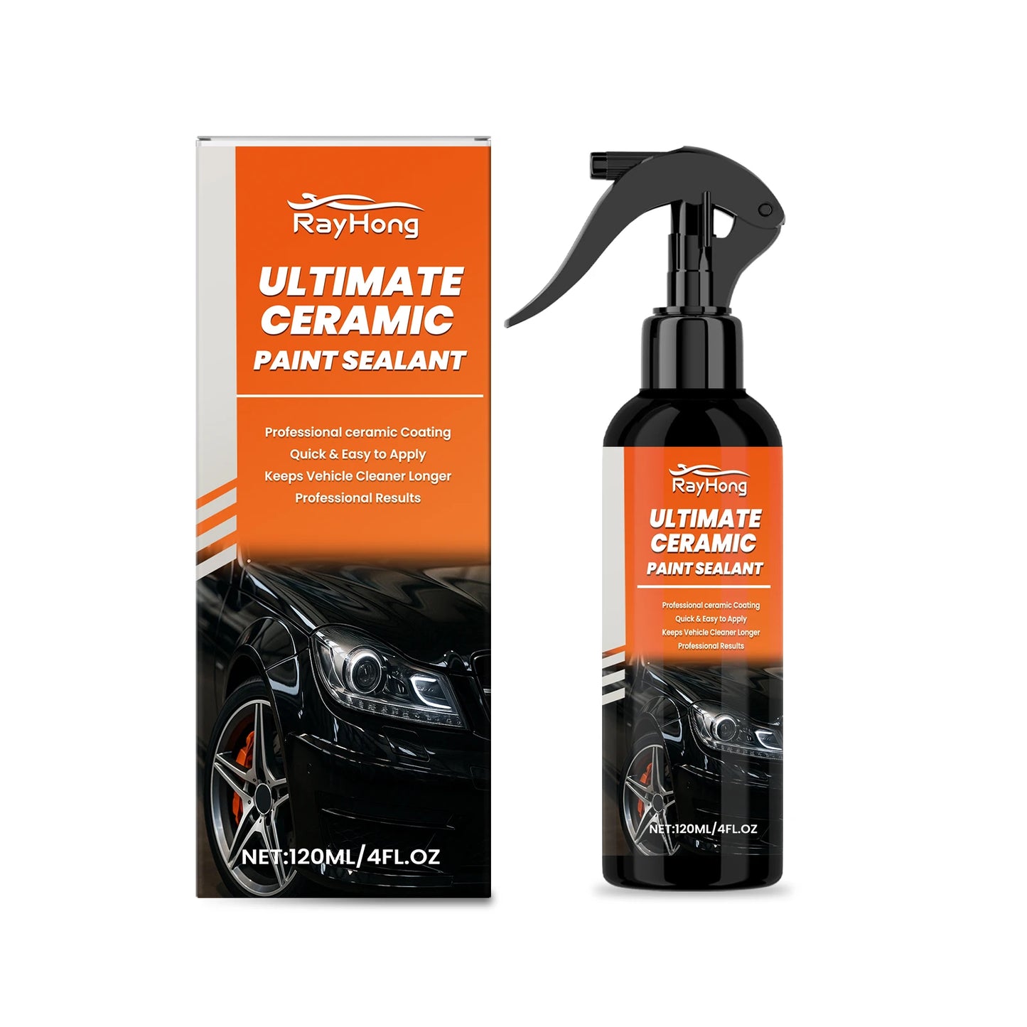 Rayhong Ceramic Coating Spray | Car Paint Protection & Shine