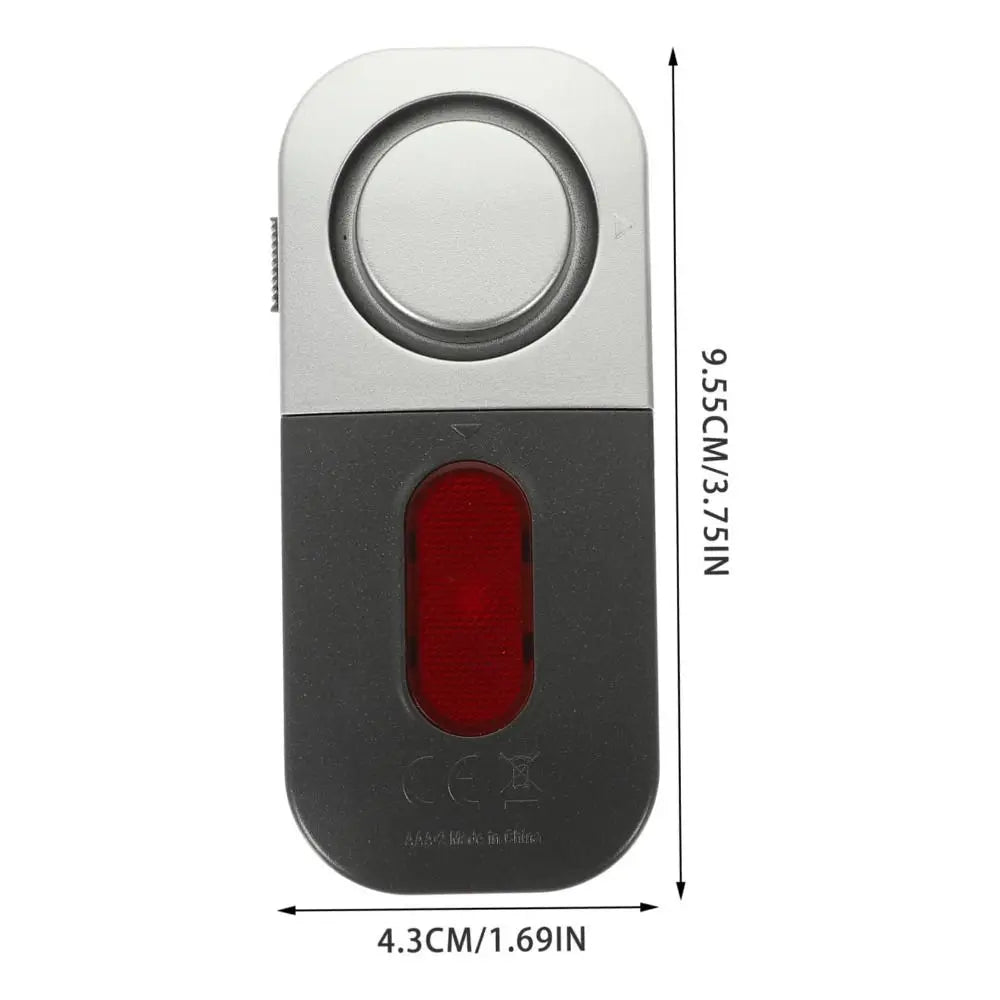 Magnetic Sensor Burglar Alarm Battery Powered High Decibel Detector Door Magnetic System Plastic Wireless Window Sensor Peaceful Pleasures Health and Wellness