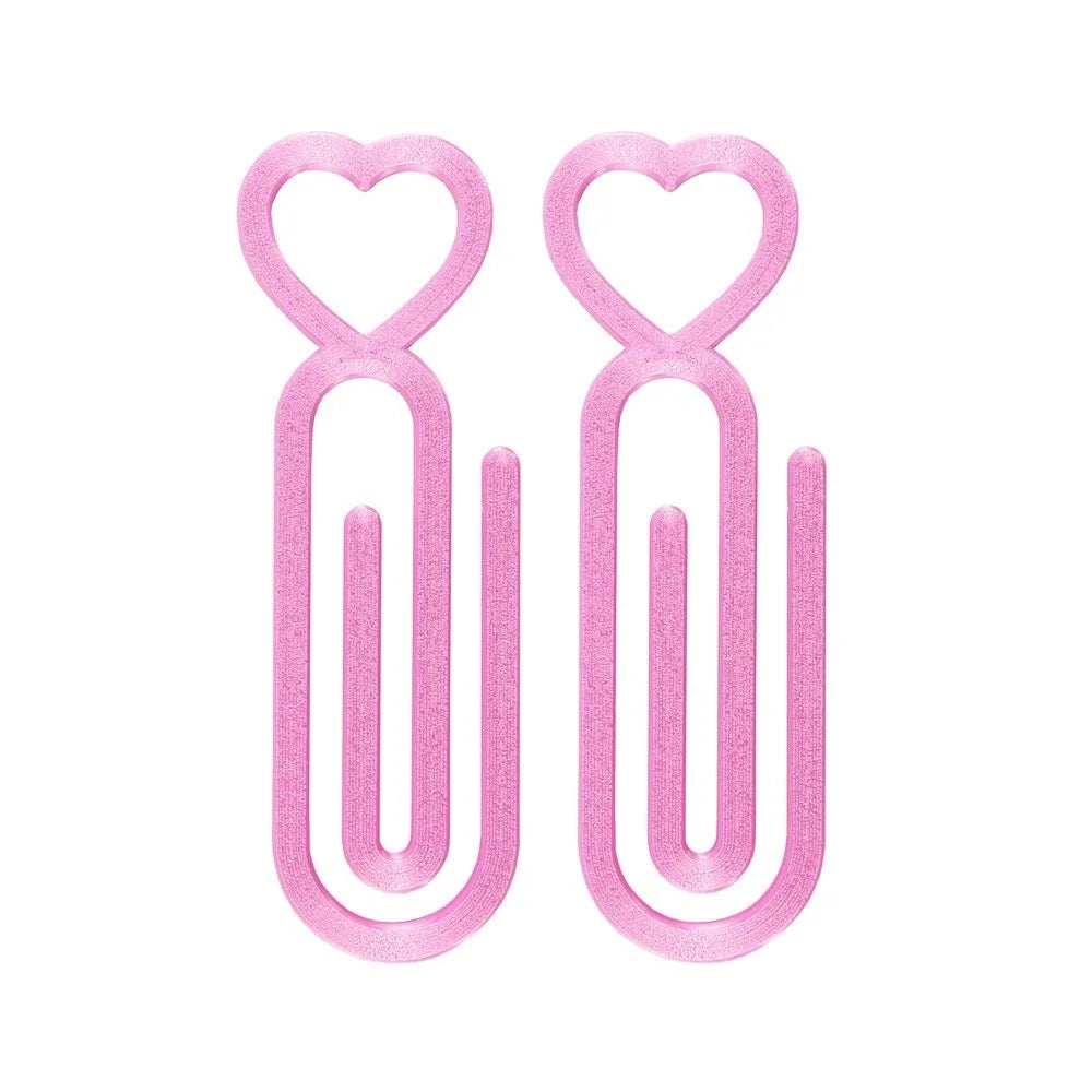 Plastic Material Diamond Painting Canvas Clip Set Heart-shaped Design Multifunction Tool Diamond Art Tools Peaceful Pleasures Health and Wellness Pink