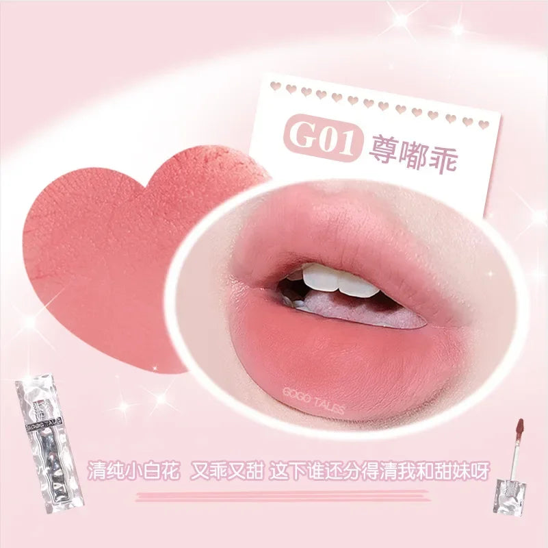 Gogotales Ice Cube Lip Glaze – Moisturizing Soft Mist Lip Color