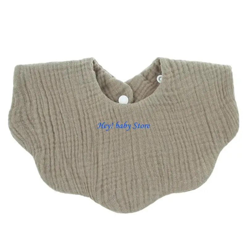 Baby Bandana Bib & Burp Cloth | Soft Cotton Drool Scarf 0-18M