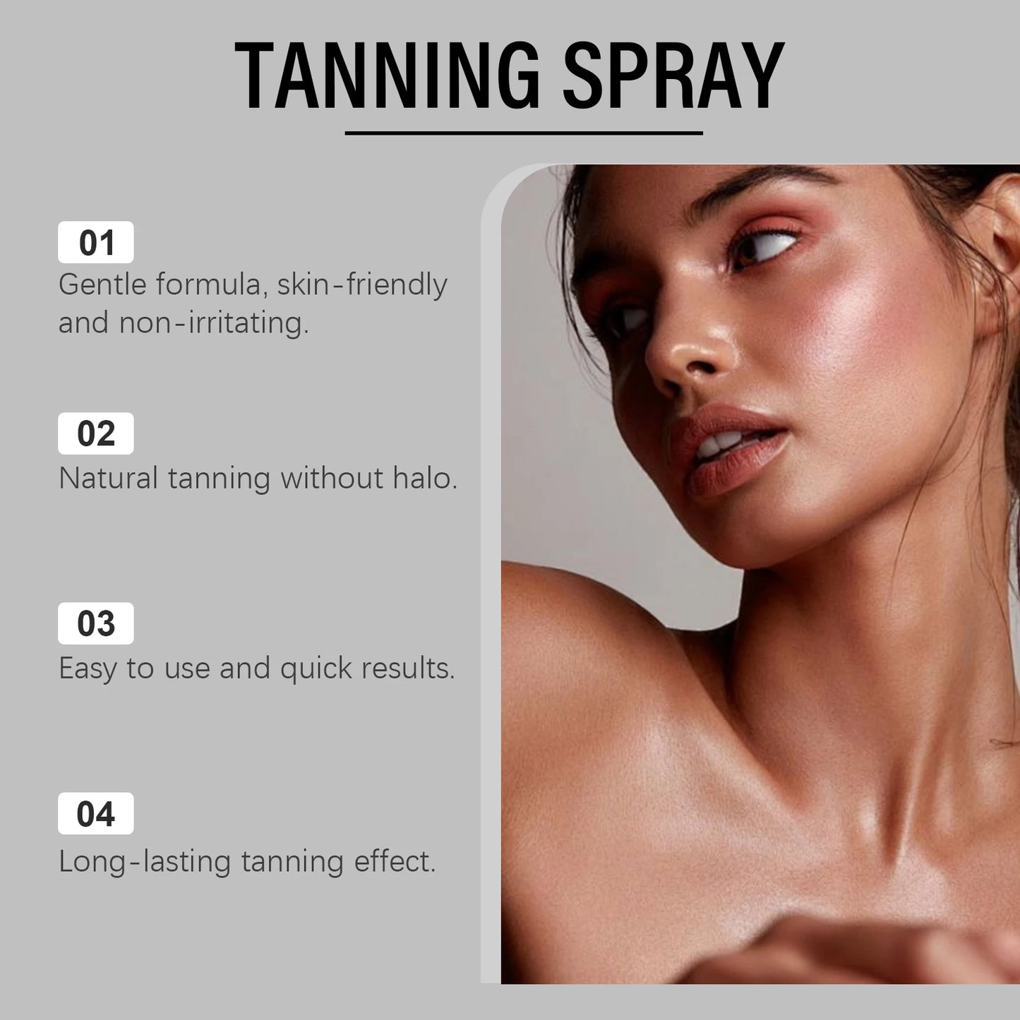 Ouhoe Self Tanning Mist | Sunless Bronzing Spray 60ml
