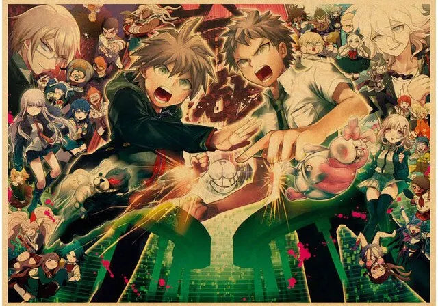 Kyouko Kirigiri Danganronpa Canvas Wall Art Anime Poster