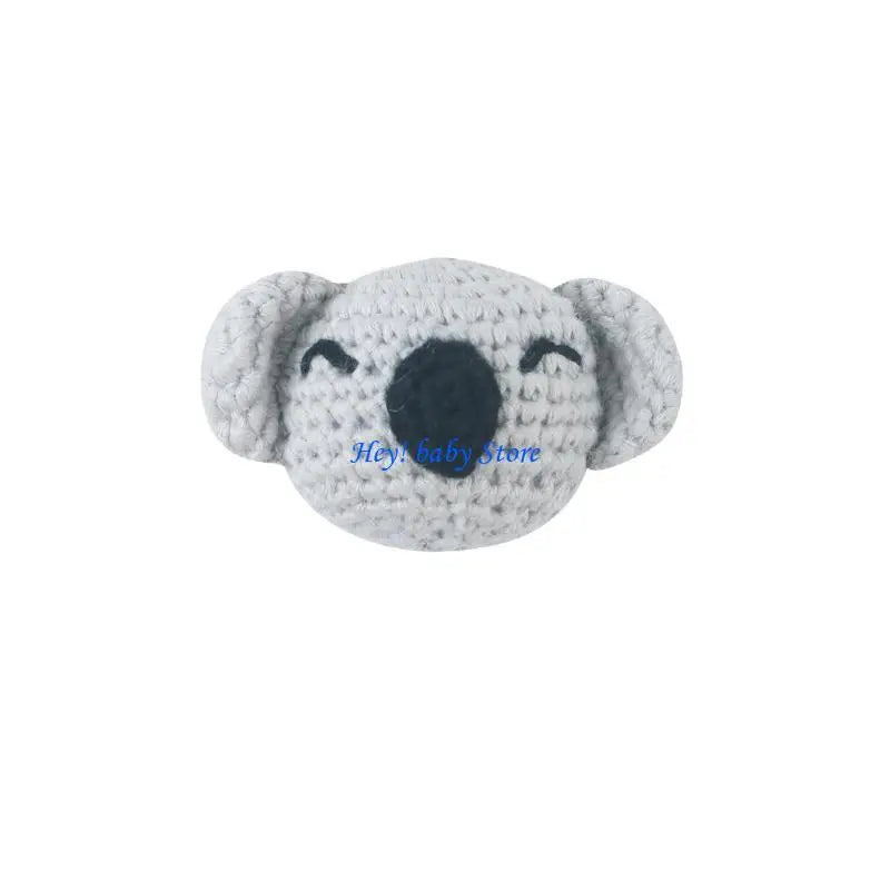 BPA-Free Crochet Animal Teething Beads | DIY Baby Jewelry