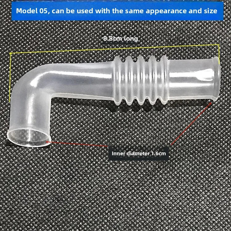 Fireproof Aluminum Exhaust Extension Tube 60–150mm Universal