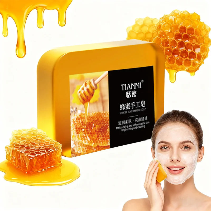 2-Pack Honey Soap – Deep Cleansing, Hydrating & Moisturizing