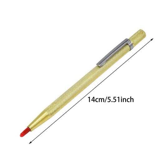 Diamond Scribing Pen – Tungsten Carbide Tip | Glass Metal Tile Scribing & Marking Pen Peaceful Pleasures Health and Wellness