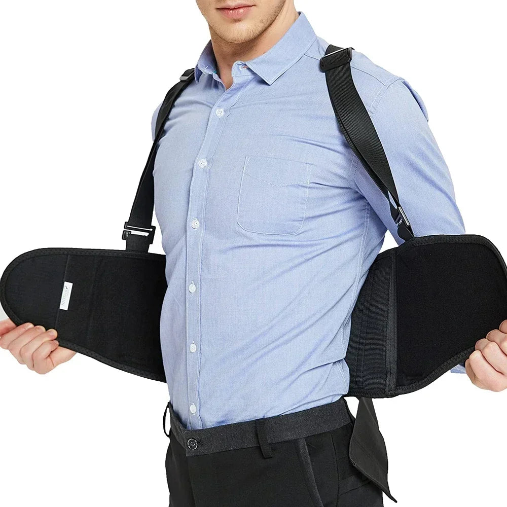 1PCS Lumbar Back Support Belt for Men & Women - Lower Back Pain Relief & Heavy Lifting Support for Work, Warehouse, Moving Peaceful Pleasures Health and Wellness