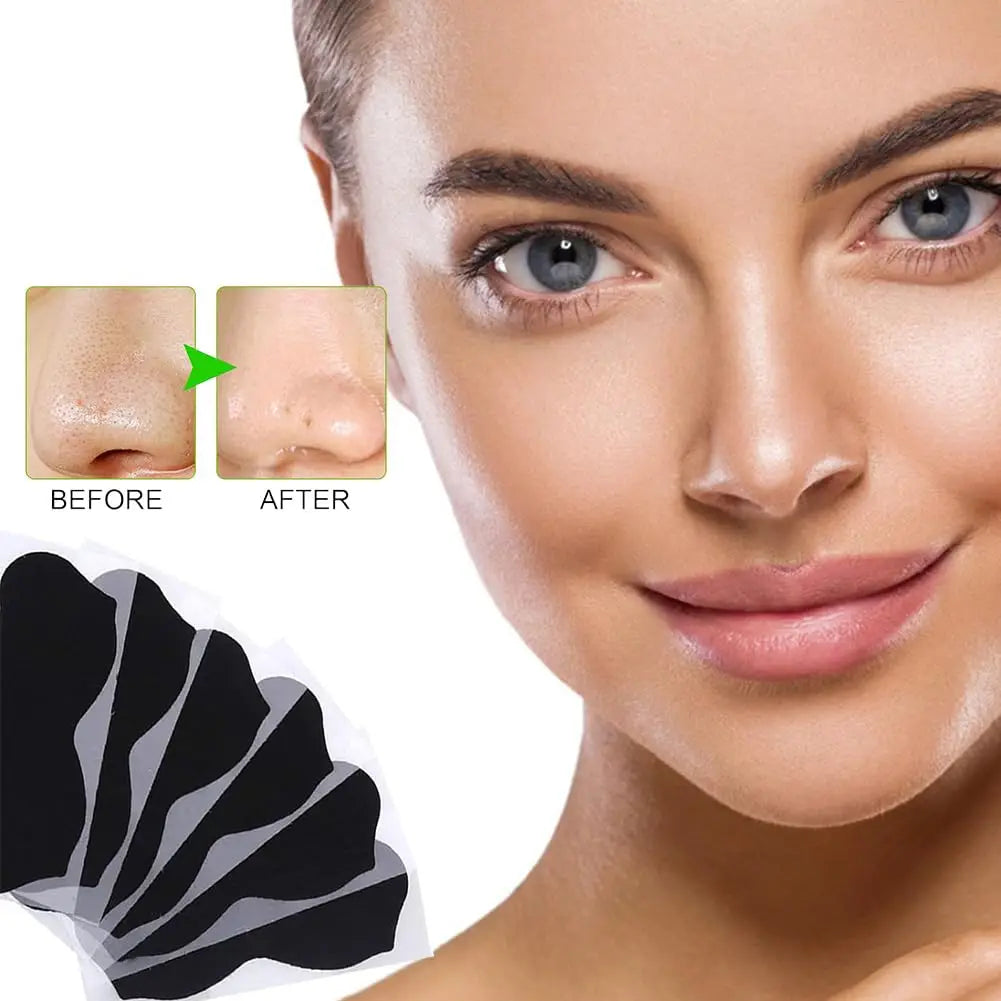 100/50/10 Pieces Of Nose Cleaning Stickers, Remove Blackheads And Acne, Deep Clean Pores, Absorb Oil And Dirt, Nose Mask Sticker Peaceful Pleasures Health and Wellness