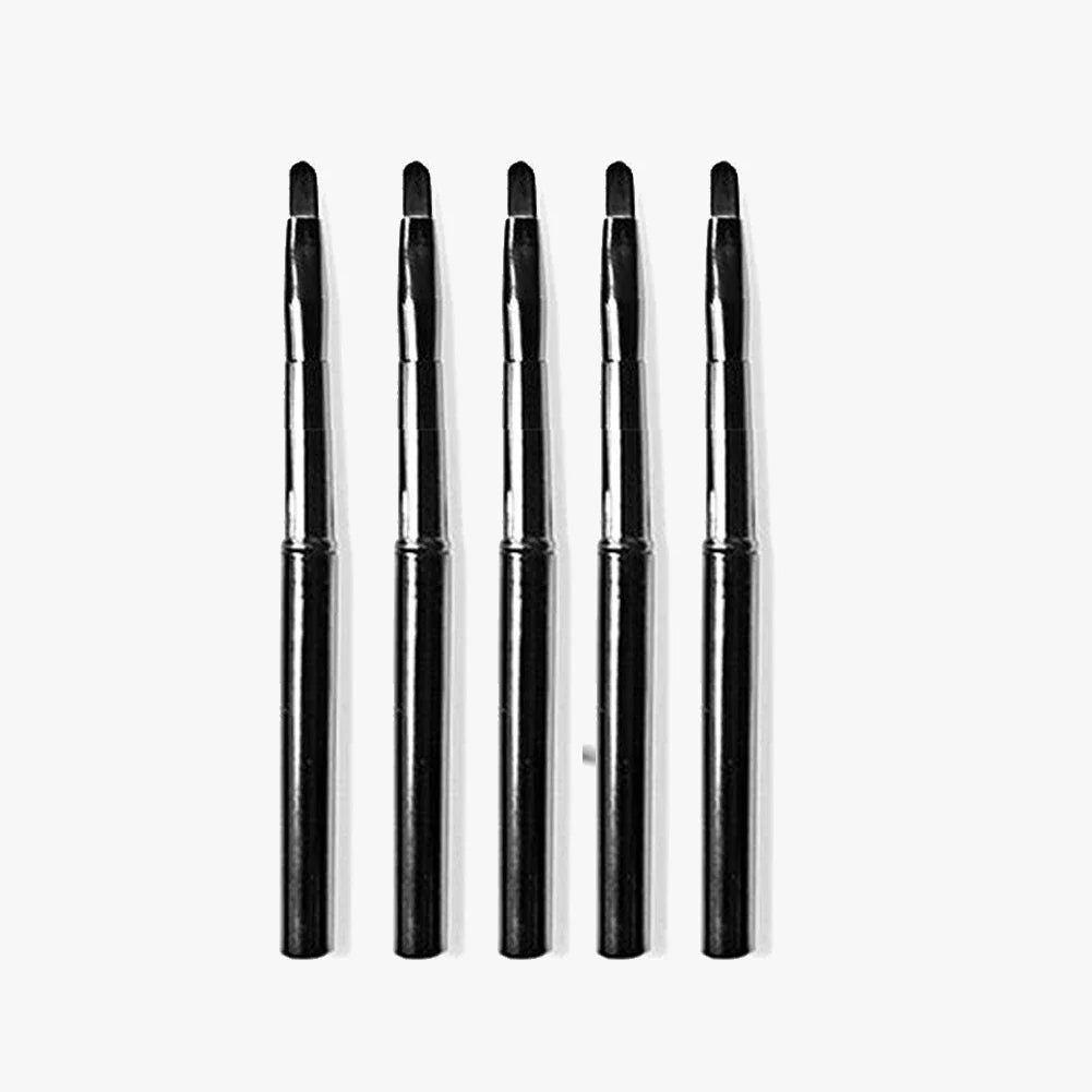 Retractable Lip Brush with Cap – Travel Lipstick Liner Brush