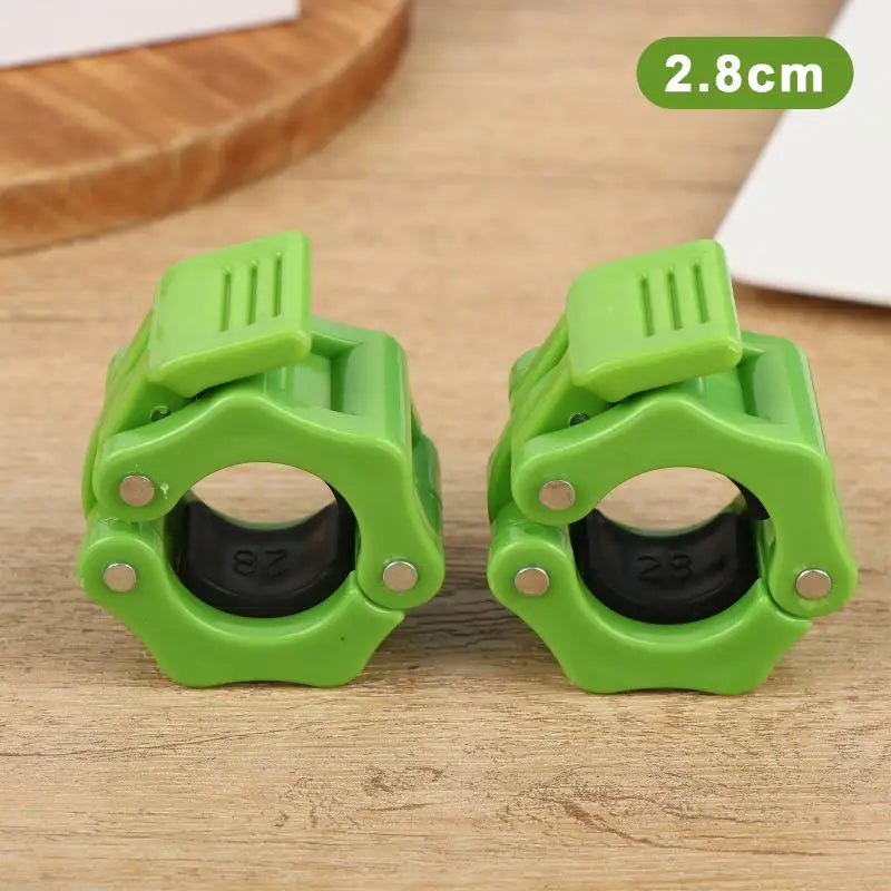 Barbell Collar Clips 25/28mm Quick Release Locking Clamps | Gym