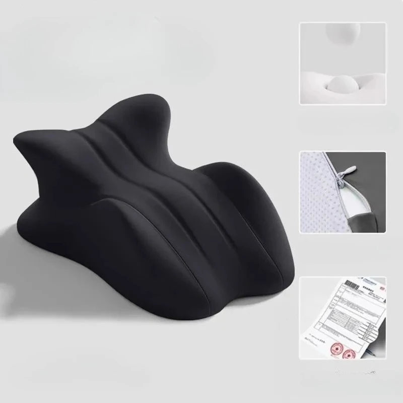Multi-Positional Wedge Pillow Memory Foam Ergonomic Prone Pillow with Removable Cover Couple Bed Pillow for Body Pain Relief Peaceful Pleasures Health and Wellness Without small pillow