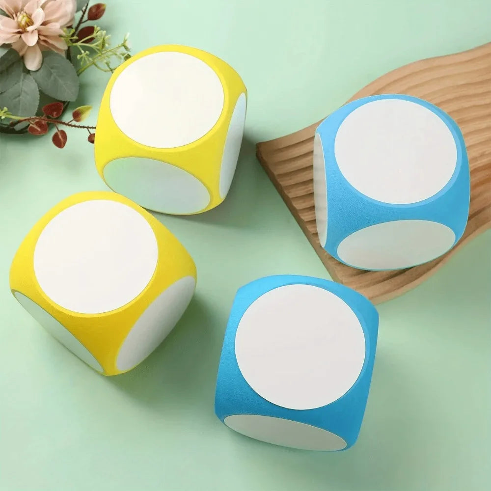Giant EVA Write & Erase Dice Set 3pcs – Party, Math & Classroom