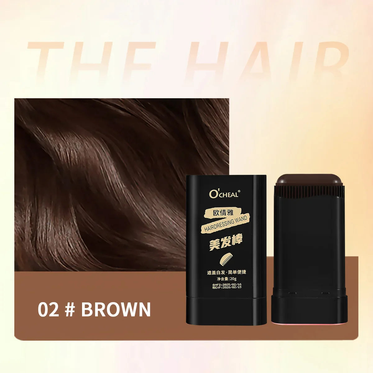 O'Cheal Hair & Beard Touch-Up Color Stick | 3 Shades