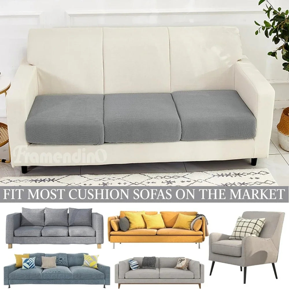 Jacquard Sofa Seat Cushion Slipcover Modern Sofa Cushion Cover Furniture Cushion Cover Chair Cushion Covers Furniture Replacemen Peaceful Pleasures Health and Wellness