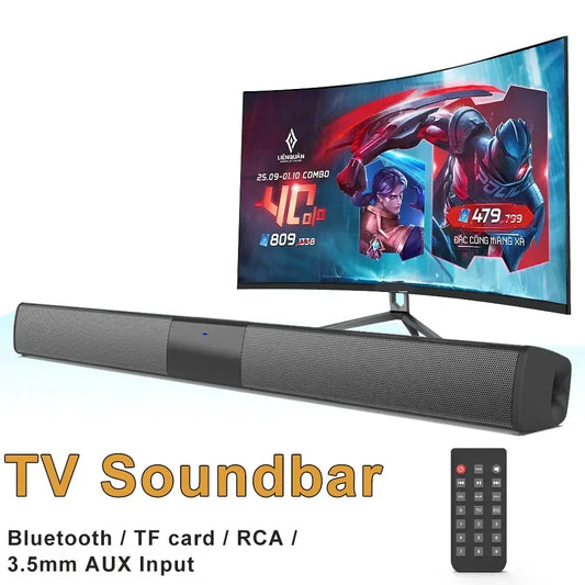AyeBeau Wireless Soundbar – Bluetooth 5.3, Bass & Remote Wireless Soundbar Oasis Select