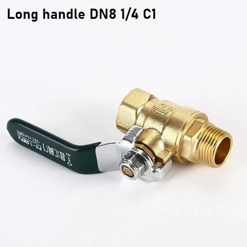 Full Bore Brass Ball Valve | Threaded Copper Water Switch