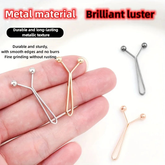 Pants Invisible Waist Metal Fixing Clip Jeans Circumference Large Peaceful Pleasures Health and Wellness