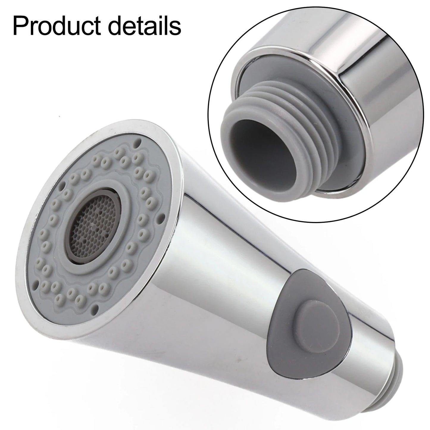 Kitchen Pull Out Faucet Sprayer Nozzle G1 2 Water Saving Shower Spray
