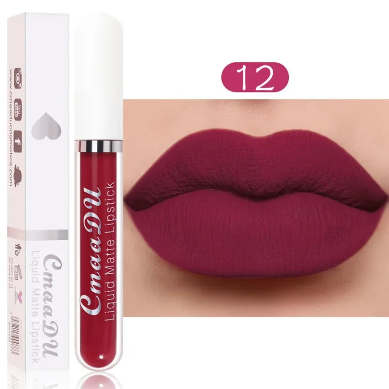 IFANYUO 6-Pc Matte Liquid Lipstick Set – Waterproof Velvet Lip Gloss
